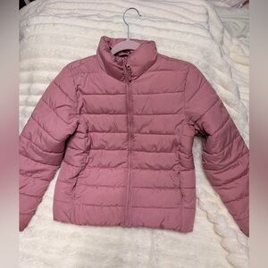 Children Place Girl's Mauve Puffer Jacket